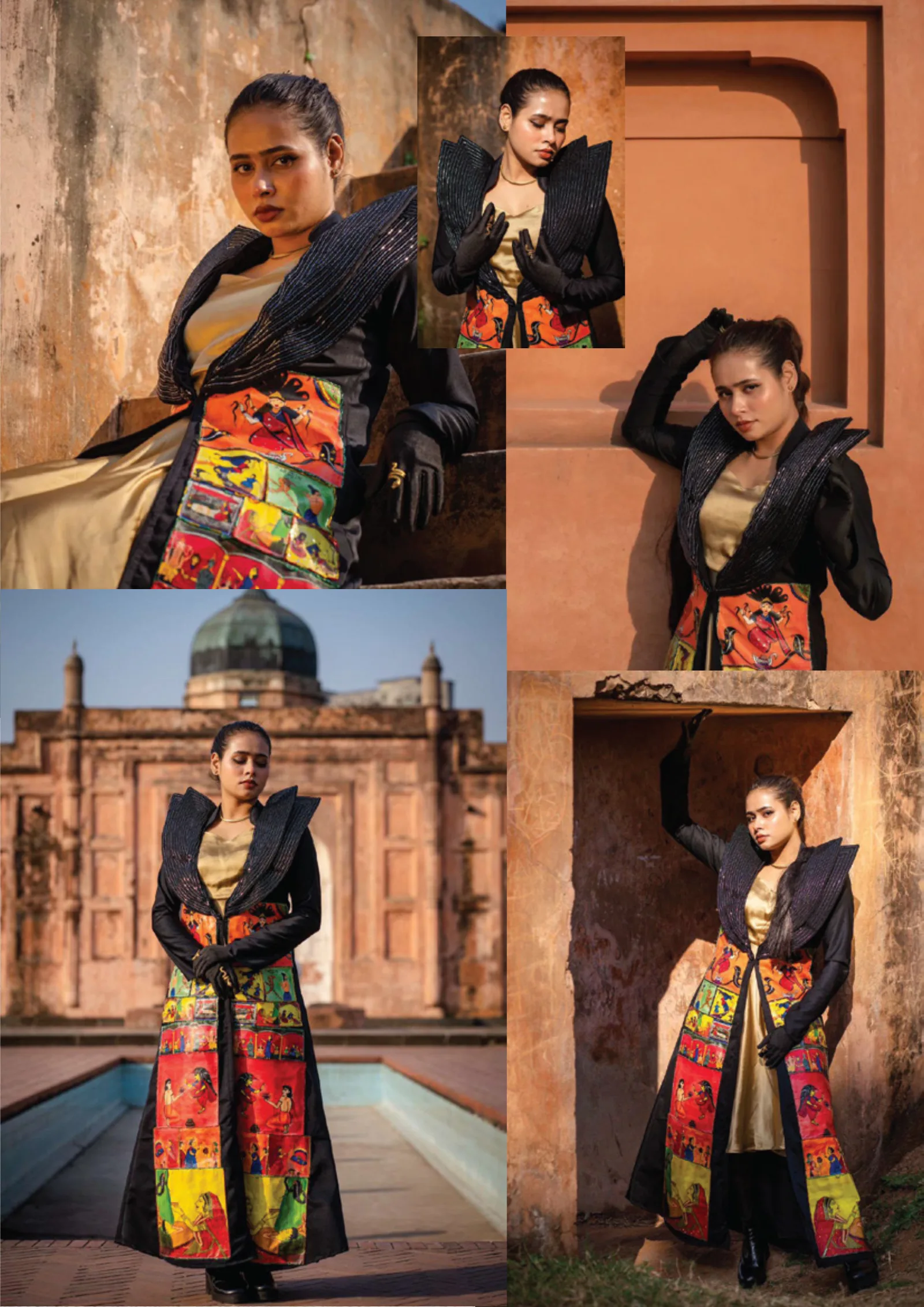 Fashion design portfolio of Narin Juhi, Bangladeshi fashion designer and BUFT Fashion Design & Technology alumna — page 11 of 34