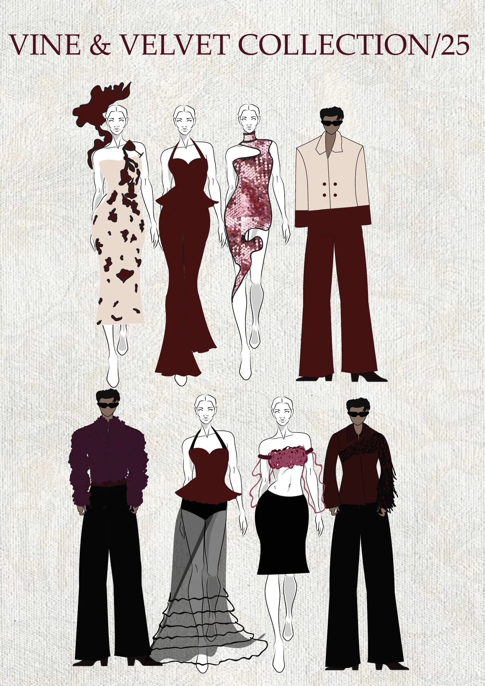 Fashion design portfolio of Narin Juhi, Bangladeshi fashion designer and BUFT Fashion Design & Technology alumna — page 19 of 34