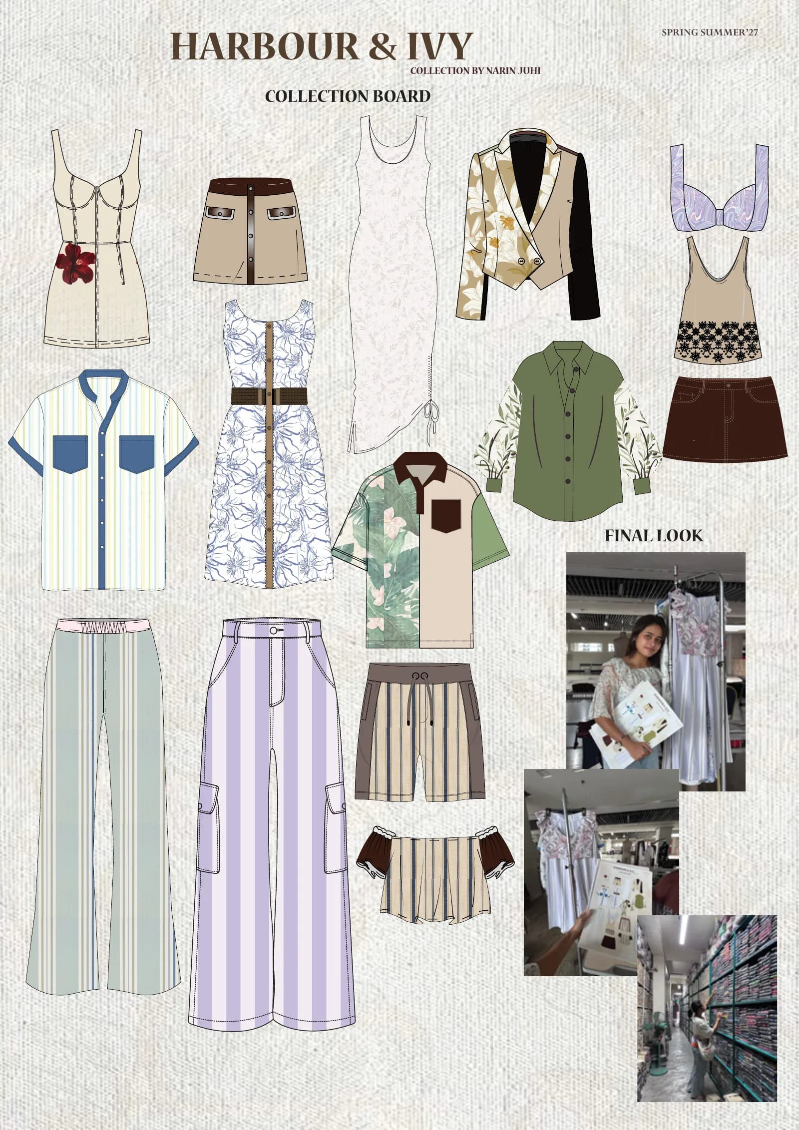 Fashion design portfolio of Narin Juhi, Bangladeshi fashion designer and BUFT Fashion Design & Technology alumna — page 34 of 34